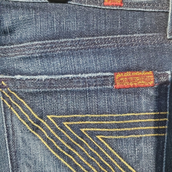 7 For All Mankind Jeans Women's Flynt Bootcut size 29 - Picture 4 of 8